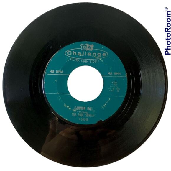 Jerry Wallace In The Misty Moonlight/The Soul Surfers Cannon Ball 7" Vinyl - Picture 6 of 7